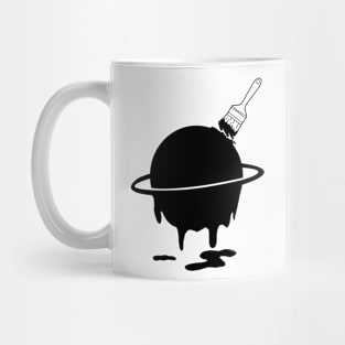 Painting Saturn Mug